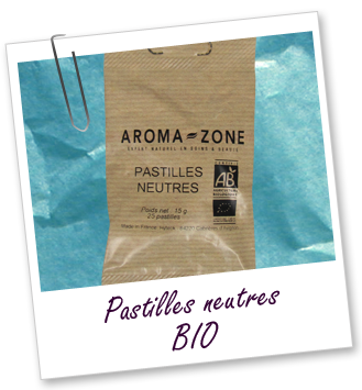 Pastilles neutres Aroma-Zone