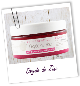 Actif cosmétique Oxyde de Zinc Aroma-Zone