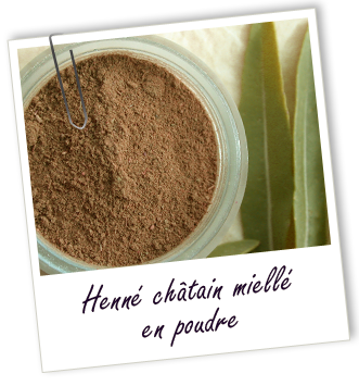 Coloration & Soin capillaire Henné châtain miellé Aroma-Zone