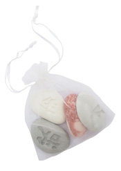 Galets AZIA emballés (lot de 4) Aroma-Zone