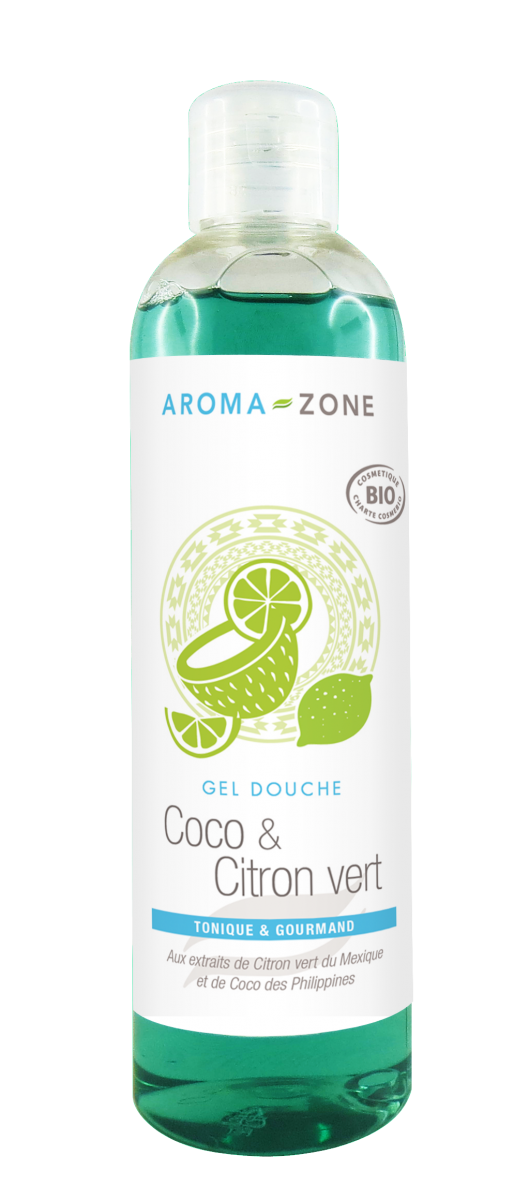 Gel douche BIO Coco & Citron vert AromaZone