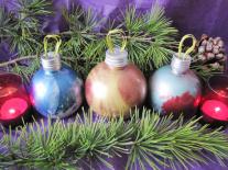 Boules décoratives de Noël