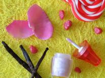 Gloss gourmand pour petites filles rose marshmallows