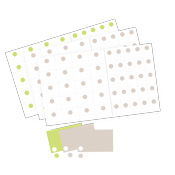 Kit cartes et gommettes pour coffret en bois COMBO Aroma-Zone