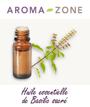 Huile essentielle Basilic sacré BIO Aroma-Zone