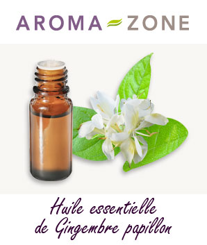 Huile essentielle Gingembre papillon Aroma-Zone