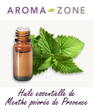Huile essentielle Menthe poivrée de Provence BIO Aroma-Zone
