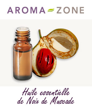 Huile essentielle noix de Muscade BIO Aroma-Zone