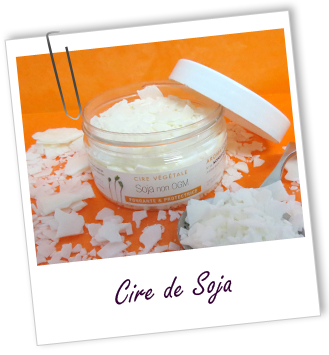 Cire Soja (non OGM) en copeaux Aroma-Zone