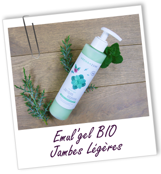 Emul'gel BIO JAMBES LEGERES Aroma-Zone