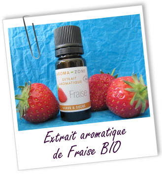 Extrait aromatique naturel Fraise BIO Aroma-Zone