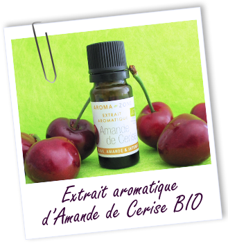 Extrait aromatique naturel Amande de cerise BIO Aroma-Zone