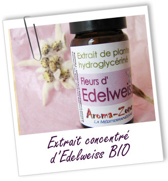 Extrait Edelweiss BIO Aroma-Zone