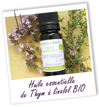 Huile essentielle Thym à linalol de Provence BIO Aroma-Zone