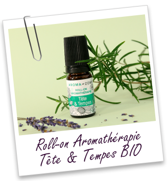 Roll-on aromathérapie Tête & Tempes BIO