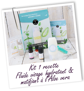 Fluide visage à l'Aloe vera hydratant & matifiant