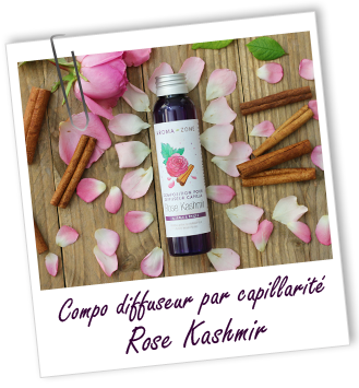 Composition pour diffuseur par capillarité ROSE KASHMIR Aroma-Zone