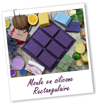 Moule en silicone Rectangulaire Aroma-Zone