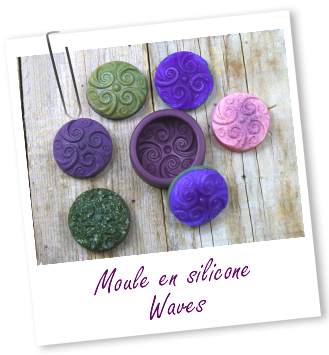 Moule en silicone Waves Aroma-Zone