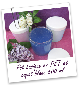 Pot en plastique 500 ml 