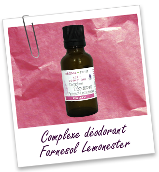 Actif cosmétique Complexe déodorant Farnesol - Lemonester Aroma-Zone