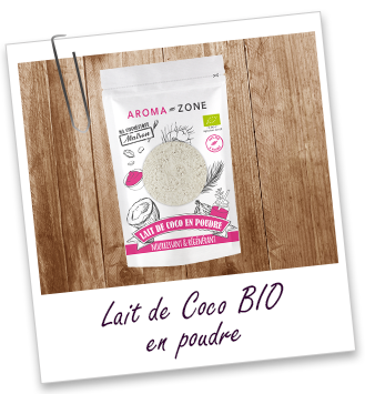 Actif cosmétique Lait de Coco BIO en poudre Aroma-Zone