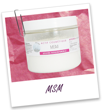 Actif cosmétique MSM Aroma-Zone