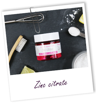 Aroma Zone 9 Actif dentaire Zinc citrate Aroma-Zone