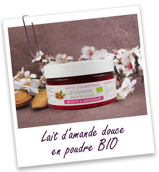 Actif cosmétique Lait d'Amande douce en poudre BIO Aroma-Zone