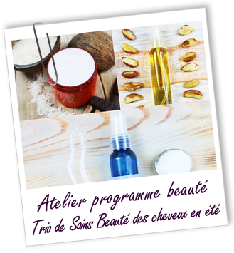 Atelier Programme beauté - Trio de soins