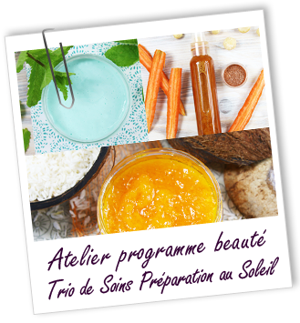 Atelier Programme beauté - Trio de soins