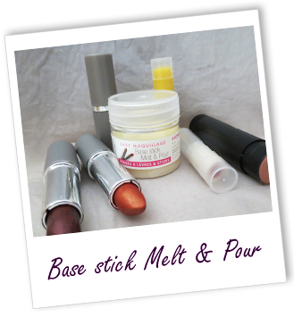 Base de maquillage Base Stick Melt & Pour Aroma-Zone