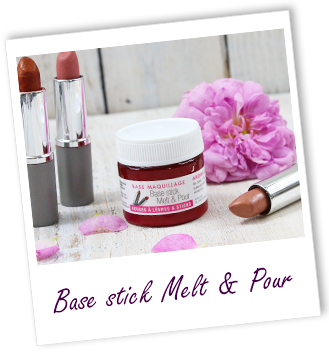 Base de maquillage Base Stick Melt & Pour Aroma-Zone