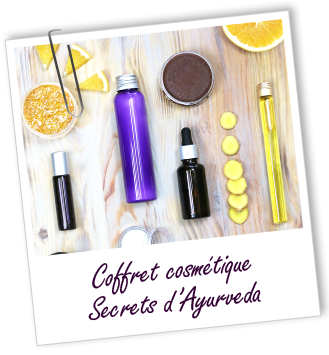 Coffret cosmétique maison - Secrets d'Ayurveda