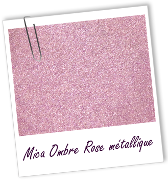 Colorant Mica Ombre Rose métallique Aroma-Zone