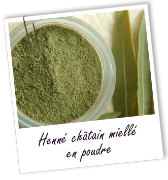 Coloration & Soin capillaire Henné châtain miellé Aroma-Zone nouveau
