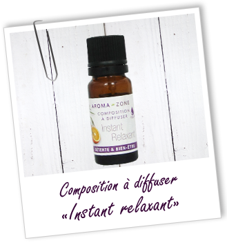 Composition à diffuser INSTANT RELAXANT Aroma-Zone