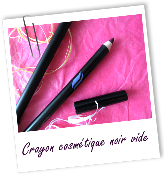 Crayon cosmétique vide noir Aroma-Zone