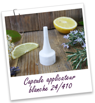 Capsule applicateur blanche 24/410 Aroma-Zone