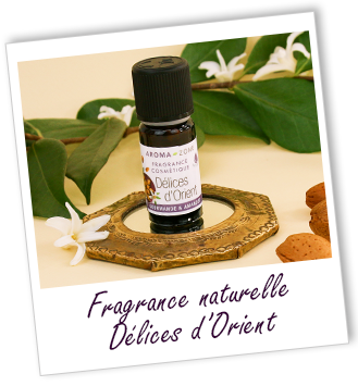 Fragrance cosmétique naturelle Délices d'Orient Aroma-Zone