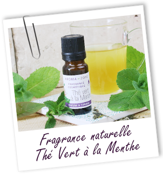 Fragrance cosmétique naturelle Thé vert à la menthe Aroma-Zone