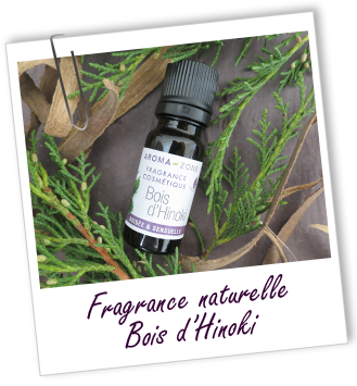Fragrance cosmétique naturelle Bois d'Hinoki Aroma-Zone