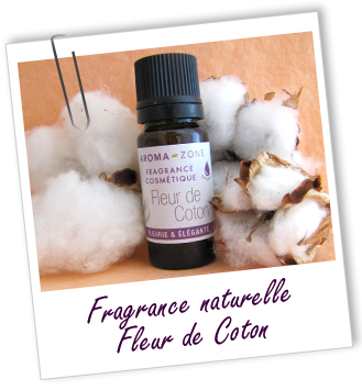 Fragrance cosmétique naturelle Fleur de Coton Aroma-Zone