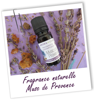 Fragrance cosmétique naturelle Musc de Provence Aroma-Zone
