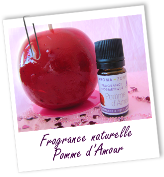 Fragrance cosmétique naturelle Pomme d'Amour Aroma-Zone
