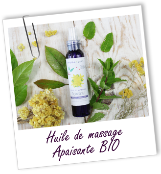 Huile de massage BIO APAISANTE Aroma-Zone