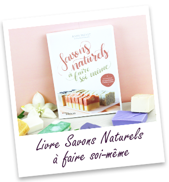 Livre Savons naturels à faire soi-même d'Aroma-Zone