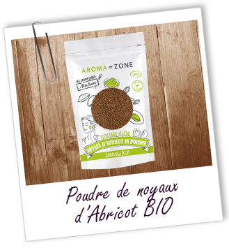 Exfoliant poudre de noyaux d'Abricot BIO