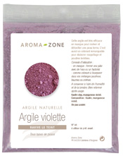 Argile violette surfine Aroma-Zone