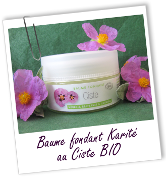 Baume fondant BIO au Karité et au CISTE Aroma-Zone